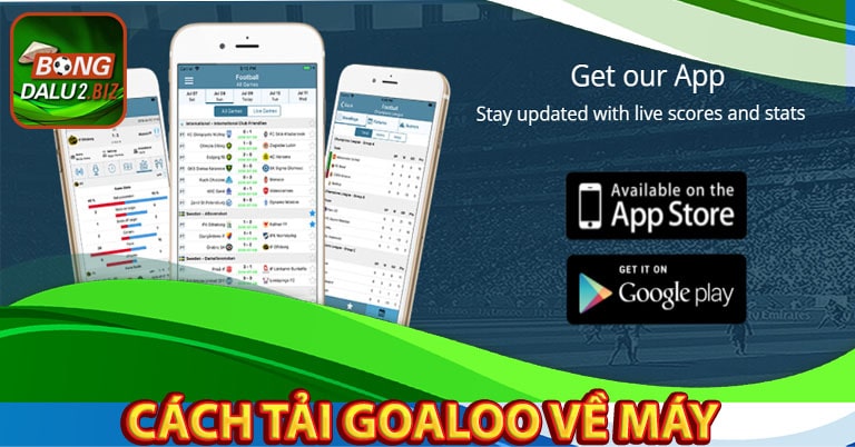 Hướng dẫn tải goaloo app về thiết bị