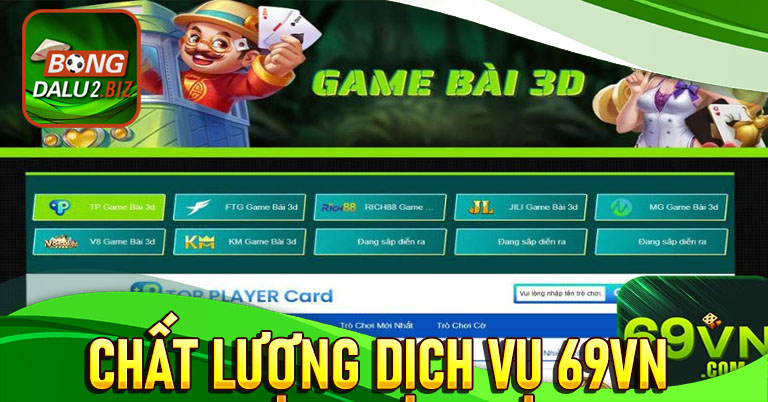 Đánh giá chất lượng dịch vụ của nhà cái 69VN