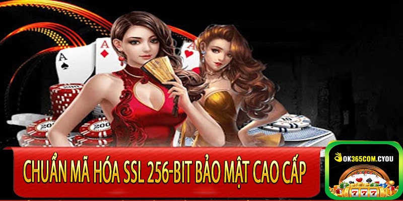 Chuẩn mã hóa SSL 256-bit bảo mật cao cấp